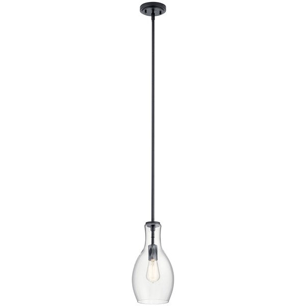 Everly 1 Light Hour Glass Pendent