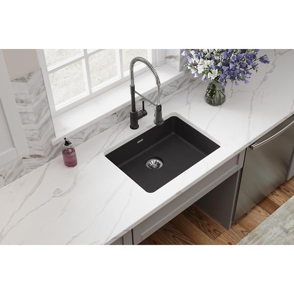 Edgewater 25" x 18.5" Single Bowl Kitchen Sink
